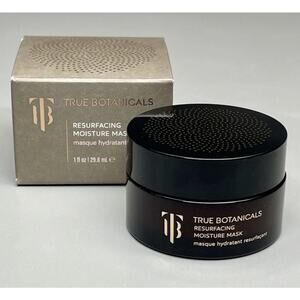 NEW True Botanicals Resurfacing Moisture Mask 1oz jar Lactic Acid Avacado Butter
